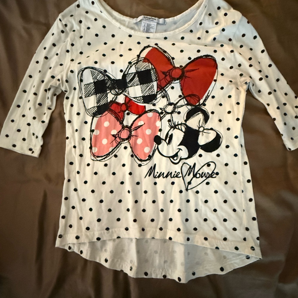Disney Parks Minnie Mouse Fashion Top Size Small